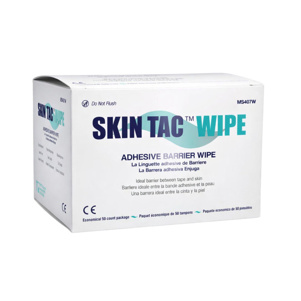Torbot front box showing 50 wipes and clear patient benefit