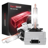 Torchbeam D3S front packaging showing bulbs and branding for reliable replacement