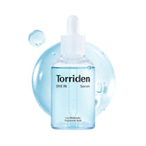 Torriden front packaging showing product and benefit of clear hydration