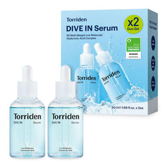 Torriden front bottle shot showing sleek label and clear hydrating serum benefit