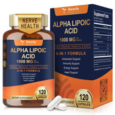 Totaria bottle front label showing product name and dose, clear benefit overview