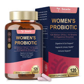Totaria bottle front view showing label and count, highlights daily women’s support