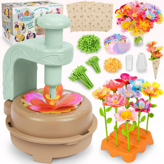 Toyly front packaging showing full DIY flower kit, encourages creative play