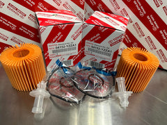 Toyota replaceable element front packaging showing part number and fitment benefit