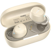 TOZO A1 front packaging showing compact case and earbuds benefit easy storage