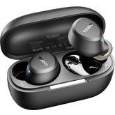 TOZO A1 front view with compact case showing portability and protection
