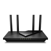 TP-Link Archer AX21 front view showing sleek router for faster home Wi‑Fi