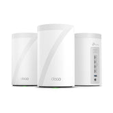 TP‑Link Deco 7 Pro front view showing sleek tower design and status light for modern homes
