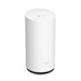 TP-Link Deco X50-Outdoor front panel showing status light and sleek casing for durable outdoor Wi‑Fi