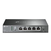 TP‑Link ER605 V2 front panel showing LEDs and ports for quick status checks