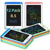 TQU front view of 12-pack colorful tablets showing packaging and variety for group use