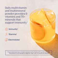 Trace Minerals single stick packet close-up highlighting portable convenience