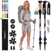 TrailBuddy front view pair showing lightweight design and travel readiness