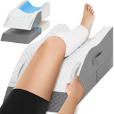 TranquilRelax front view of grey wedge showing stable elevation benefit