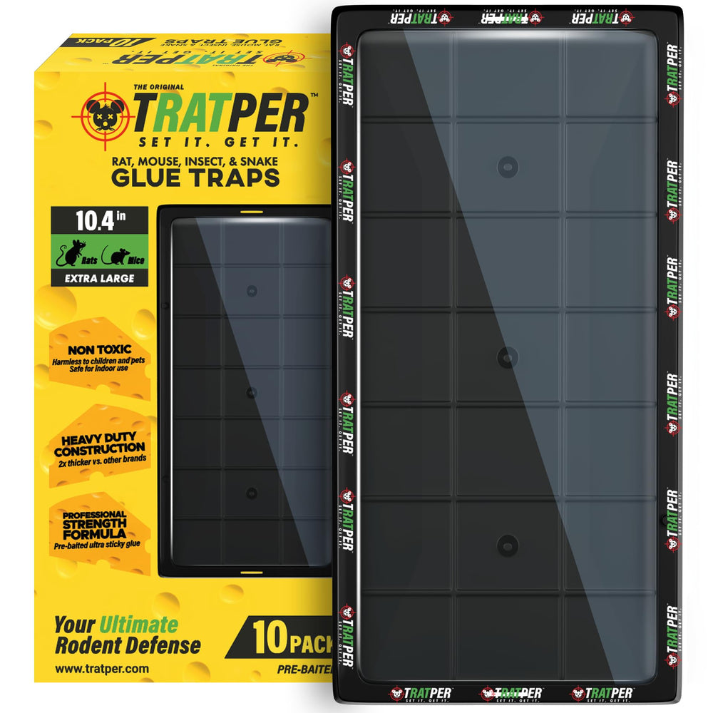 TRATPER front packaging showing 10-pack and product benefits
