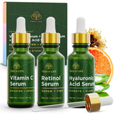 Tree of Life front packaging trio showing set benefits and clean design