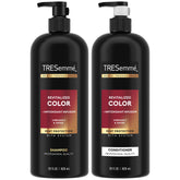 TRESemmé front packaging showing bottles and label for easy identification and shelf appeal