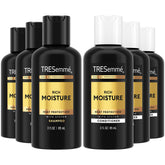 TRESemmé front view of travel shampoo and conditioner pack for easy travel