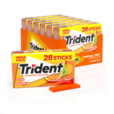 Trident front packaging showing tropical twist flavor and pocket pack benefit