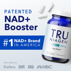 TRU NIAGEN capsule close-up showing smooth vegetarian capsule texture