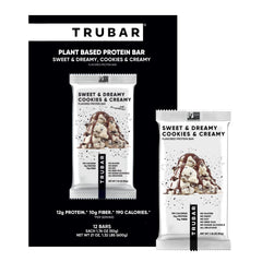 TRUBAR front packaging showing Sweet & Dreamy flavor and benefits