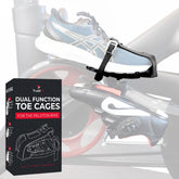 TrubliFit front view mounted on Peloton showing quick sneaker use