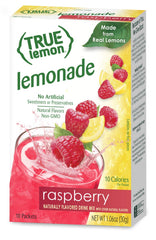 True Citrus Black Cherry Limeade packet close-up highlighting vibrant flavor