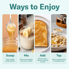 TrueSeaMoss blended into a smoothie showing easy mixing and nutrition boost