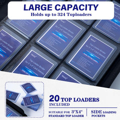 TRUGQ open pages showing 9-pocket layout for organized display