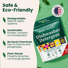 Truly Free resealable pouch detail preserving freshness and preventing clumps