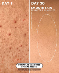 Truly serum texture close-up showing lightweight absorbent formula benefit
