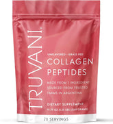 Truvani front packaging showing product benefit of clean collagen