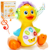 Tsomtto duck front view showing playful face and light features for engagement