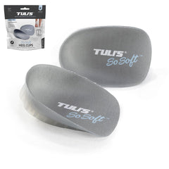 Tuli's heel cups front view showing cushioned pair and quick comfort