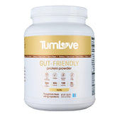 TumLove front packaging showing vanilla label and certification benefit