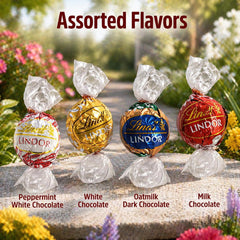 Tundras truffles arranged in a gift basket for celebrations and easy gifting