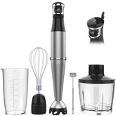 turelar front view showing blender and all attachments for versatile prepping