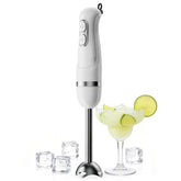 turelar immersion blender front view showing compact motor and controls, easy handling