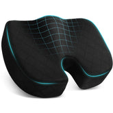 TushGuard front view of cushion showing shape and support benefits
