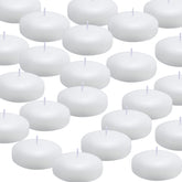 Tuyai front pack of 36 floating candles showing neat packaging and quantity benefit