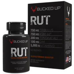 TyeinGo Bucked Up RUT front bottle view showing clean label and benefit