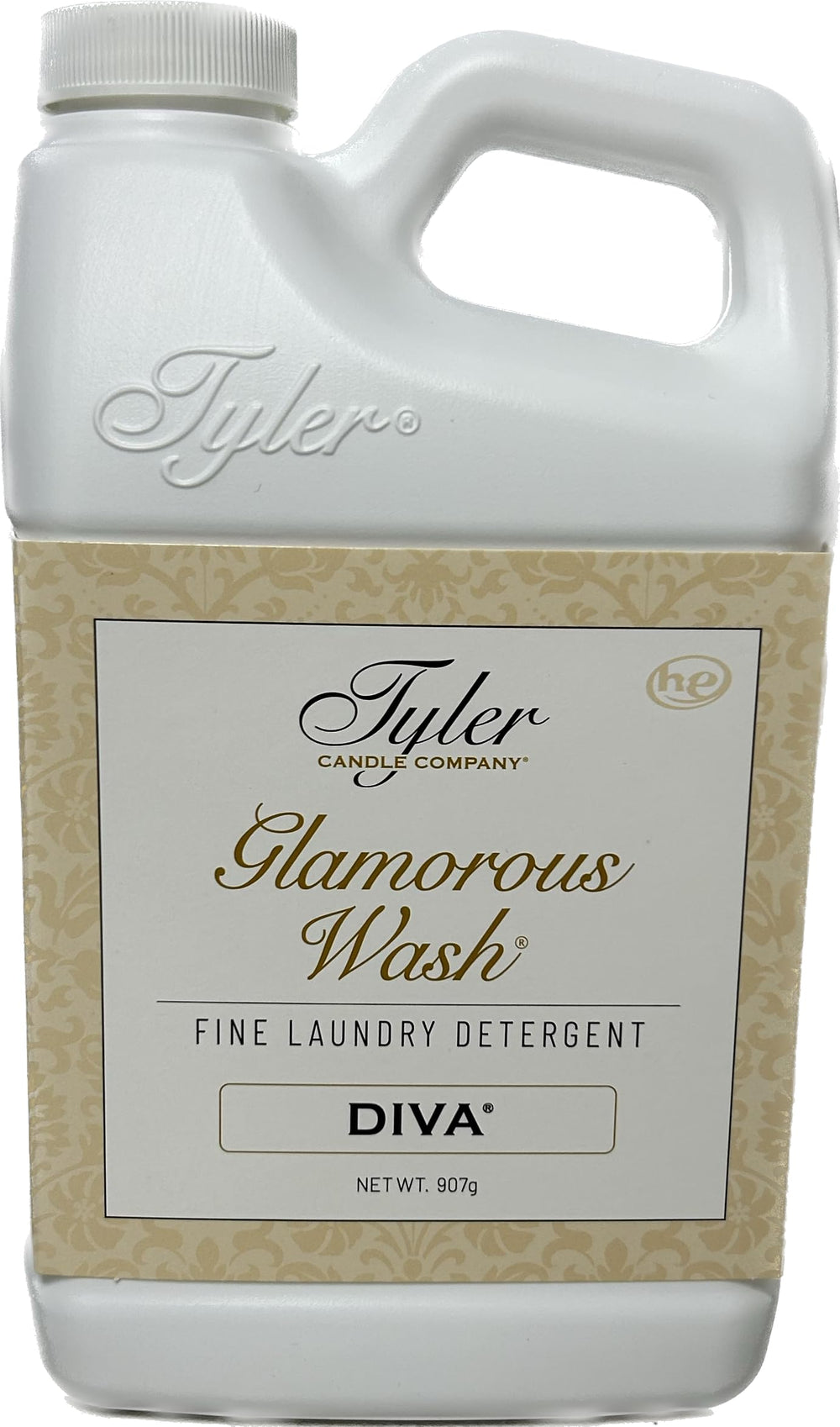 TYLER CANDLE COMPANY Diva front packaging showing label and volume for clear identification and benefits