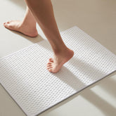 TYUU front packaging white 16x24 showing compact bath mat benefits