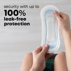 U by Kotex soft-touch cover texture showing breathable comfort