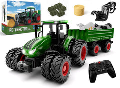 Uarzt tractor front view showing metal head and sturdy build for durability