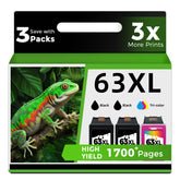 Ubinki 63XL front packaging showing contents and compatibility benefits