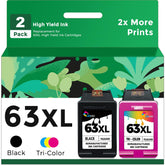 Ubinki front packaging showing 63XL combo and clear compatibility information for convenience