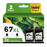Ubinki 67XL front packaging showing product and compatibility benefits