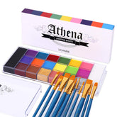 UCANBE Athena front packaging showing palette and brushes for convenient storage