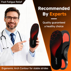 Ucanfeel deep heel cup close-up demonstrating rearfoot stability benefit